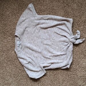 Madewell front tie top